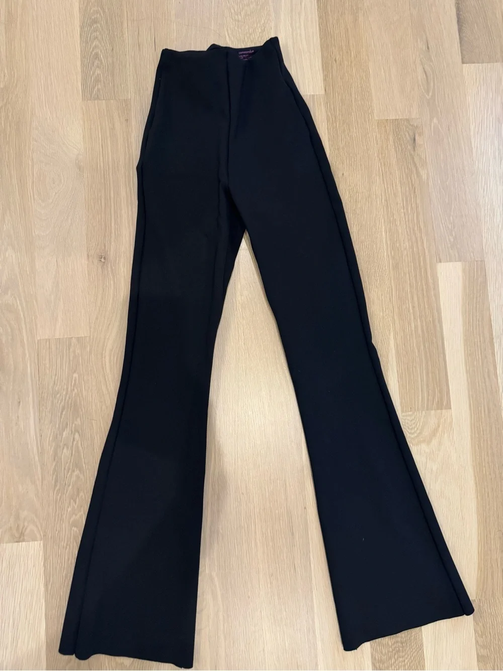Commando Black High-Rise Flare Pants